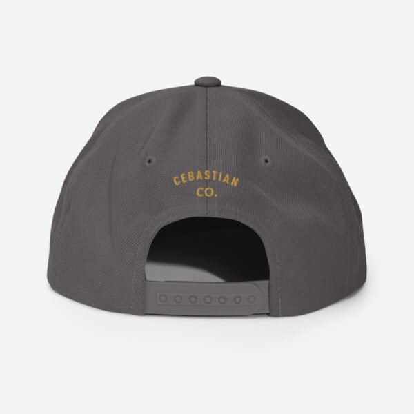 Winged Crest Snapback Hat