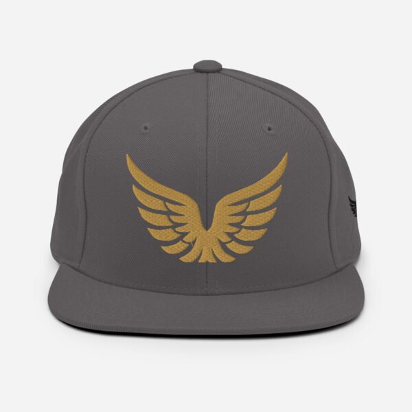 Winged Crest Snapback Hat