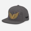 Winged Crest Snapback Hat