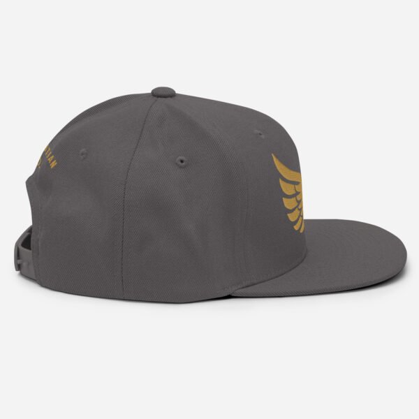 Winged Crest Snapback Hat