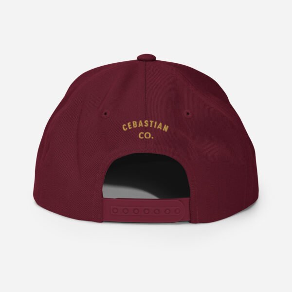 Winged Crest Snapback Hat