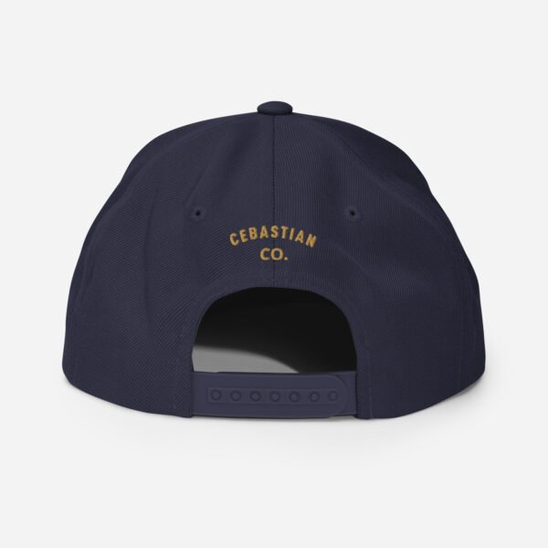 Winged Crest Snapback Hat