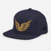 Winged Crest Snapback Hat