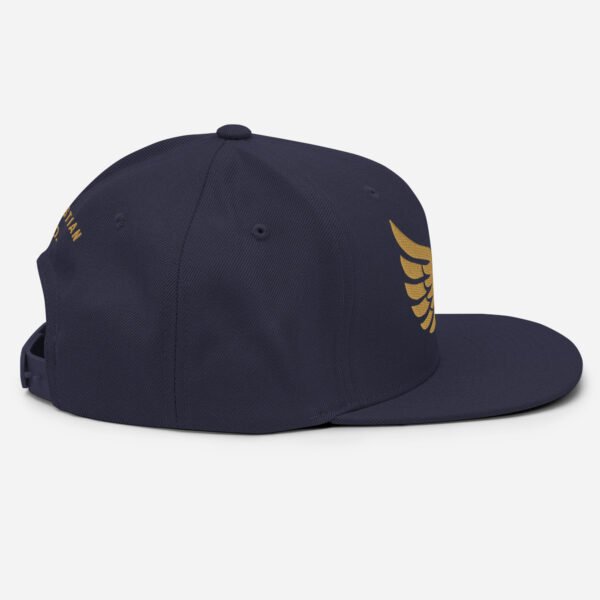 Winged Crest Snapback Hat