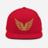 Winged Crest Snapback Hat