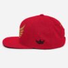 Winged Crest Snapback Hat