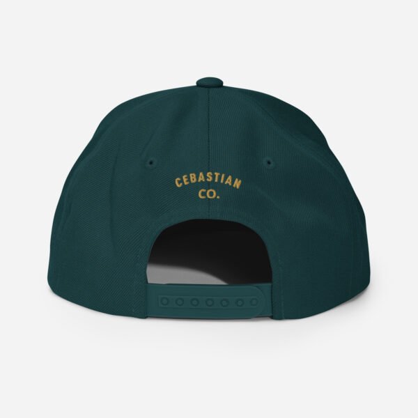Winged Crest Snapback Hat