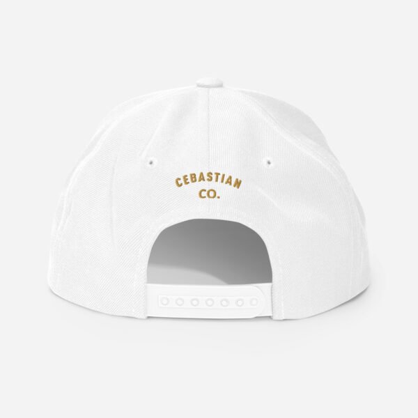 Winged Crest Snapback Hat