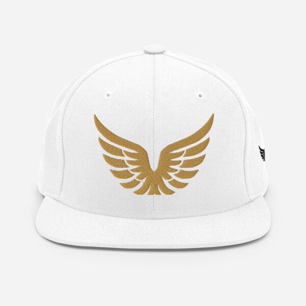 Winged Crest Snapback Hat