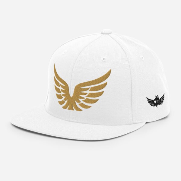 Winged Crest Snapback Hat