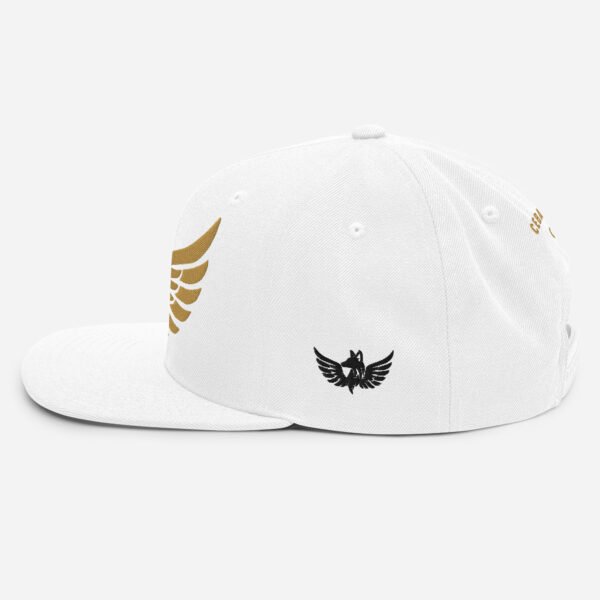 Winged Crest Snapback Hat