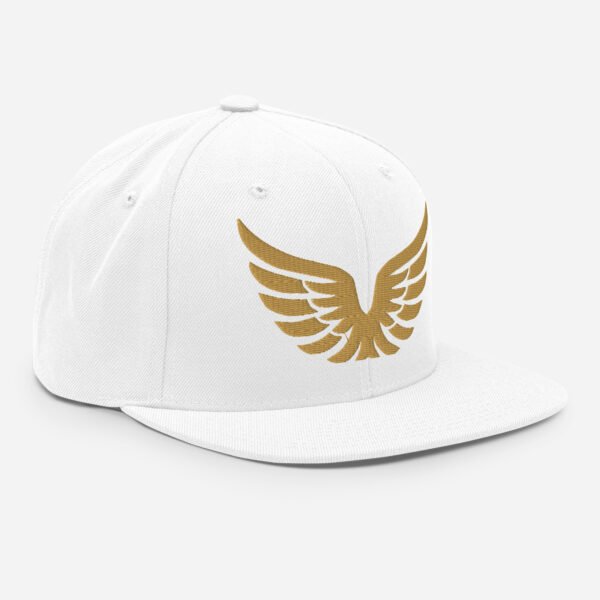 Winged Crest Snapback Hat