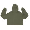 Cropped Winged Hoodie